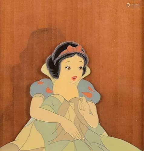 Snow White production cel from Snow White and the Seven