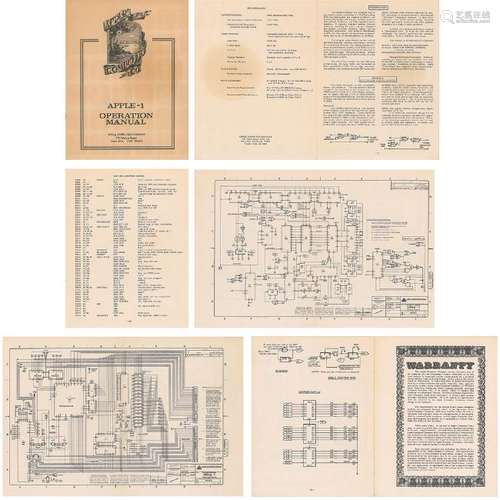 Apple-1 Computer Operation Manual