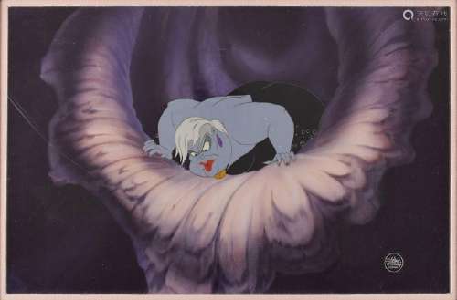 Ursula production cel from The Little Mermaid