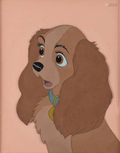 Lady production cel from Lady and the Tramp