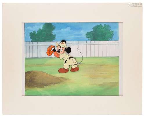 Mickey Mouse production cel from Walt Disney's