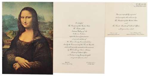 John F. Kennedy: Mona Lisa Exhibition