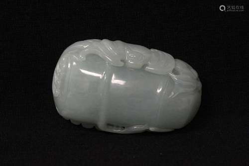 A very nice Chinese jadeite carved ornament