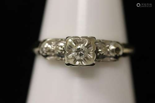 14K Y/G diamond ring