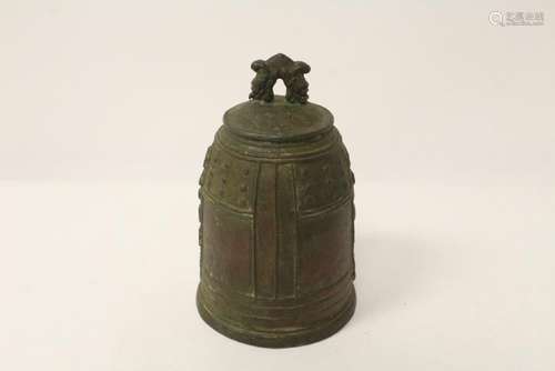 A bronze bell