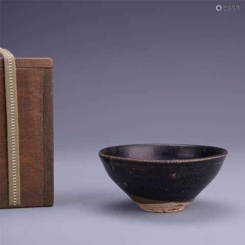 A Chinese Stoneware Conical Bowl
