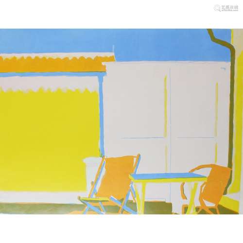 Nickson, Graham b1946 American, Deck Chairs.