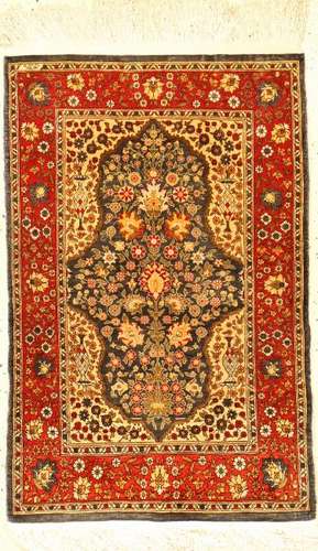 Silk Hereke Rug (Signed),