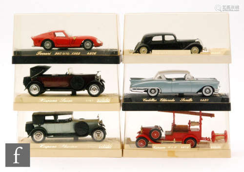 A collection of fourteen boxed Solido Age D'or diecast models, mostly cars. (14)