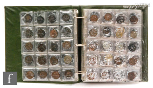 An album of 19th and 20th Century mixed assorted nickel and copper coinage, various countries to include China, Russia, South Africa, France etc (qty)