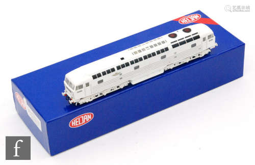 An OO gauge Heljan #4005 BRCW grey prototype D0260 'Lion' diesel locomotive, limited edition of 4000, boxed.