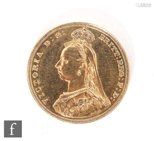 Victoria - Sovereign 1887.