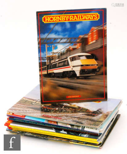 A collection of Hornby catalogues, dating from 1990s onwards. (qty.)