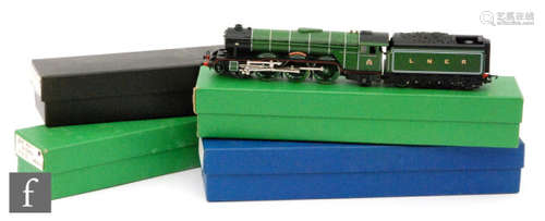 Four OO gauge Hornby 4-6-2 locomotives, comprising three A4 class LNER 'Gadwall', BR 'Bittern', LNER 'Sir Nigel Gresley' and an A3 class LNER 'Flying Scotsman', no original boxes. (4) AMENDMENT: Some boxes have now been added to this lot.