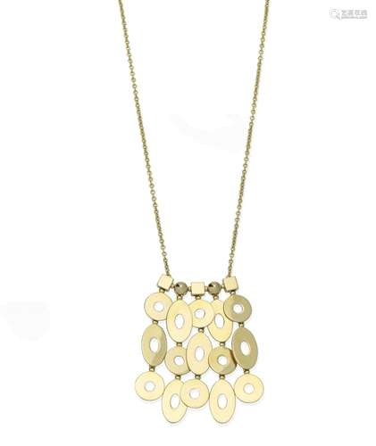 A 'Lucea' pendant necklace, by Bulgari