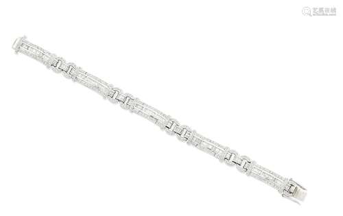 A diamond bracelet