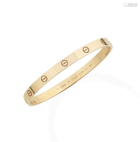 A 'Love' bangle, by Cartier