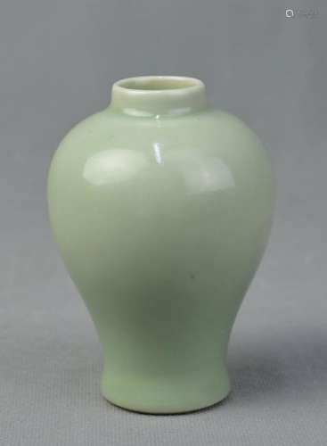 A Celadon Vase from Yong Zheng Period, Qing Dynasty