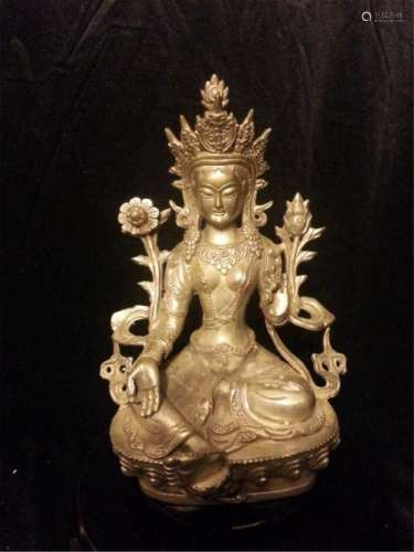 Silver Buddha