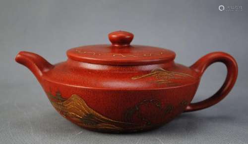 A Yi Xing Teaport with landscape Pattern