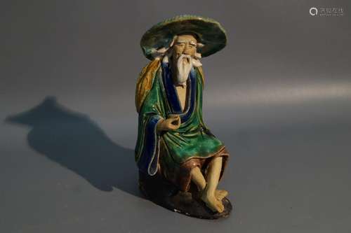 Chinese Porcelain Fisherman