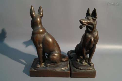 One Pair of Copper dog