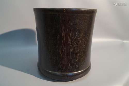 Ebony Brush Pot