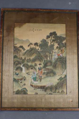 CHINESE WATER COLOR PAINTING
