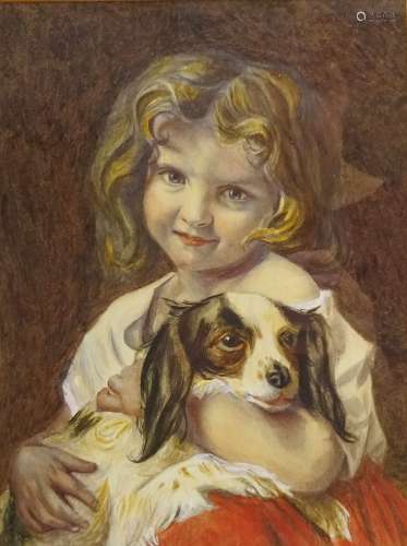 Girl with a Spaniel,