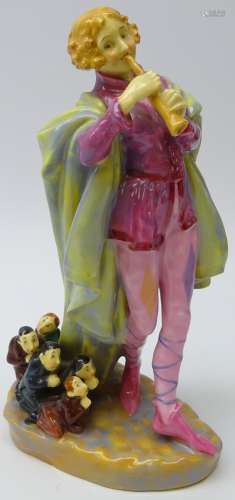Royal Doulton 'The Pied Piper' or 'Modern Piper' Potted by Doulton & Co.