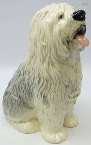 Beswick fireside model of an Old English Sheep dog, no.