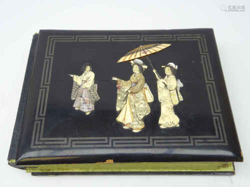 Japanese Meiji period Sibayama album,