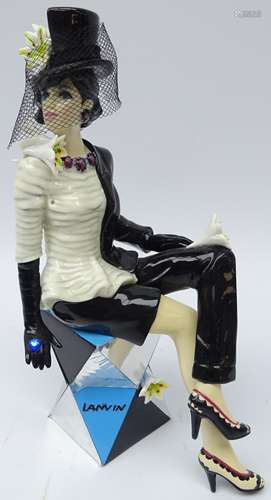 Limited edition porcelain Franz Lanvin figure 23/800,