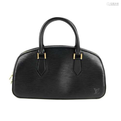 LOUIS VUITTON - a black Epi Jasmin handbag. Designed