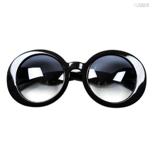 CHANEL - a pair of sunglasses. Designed with thick