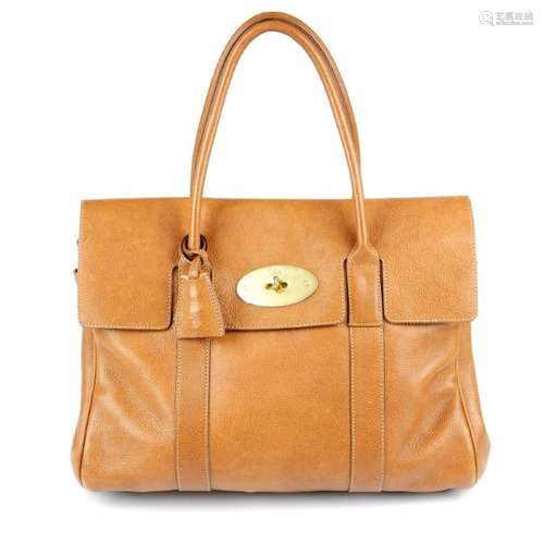 MULBERRY - an Oak Bayswater handbag. Crafted from tan