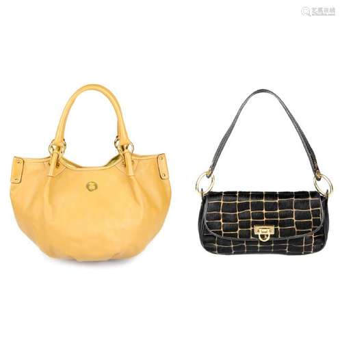 Two designer handbags. To include a Tous wide camel