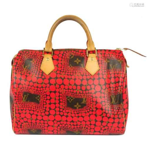 LOUIS VUITTON - a limited edition Yayoi Kusama Red Town