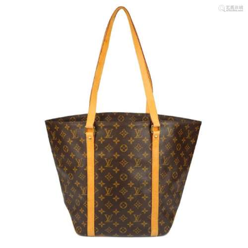 LOUIS VUITTON - a Monogram Sac Shopping MM handbag.