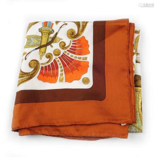 HERMÈS - a 'Cheval Turc' scarf. Originally designed in