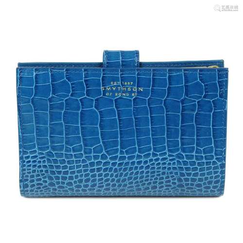 SMYTHSON - a Mara Continental leather purse. Crafted