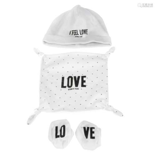 GIVENCHY - a Love Baby gift set. Comprising a grey