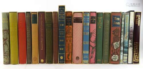 Folio Society : A collection of volumes, all with slipcases,