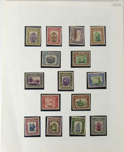 Philately : North Borneo.