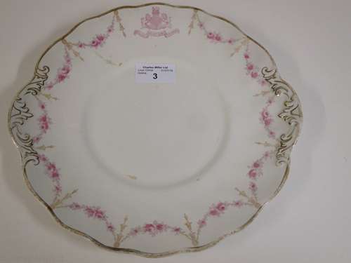 ALLAN LINE: CHINA PLATE BY ROYAL DOULTON, CIRCA 1900