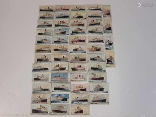 WILLS CIGARETTE CARDS: ‘MERCHANT SHIPS OF THE WORLD