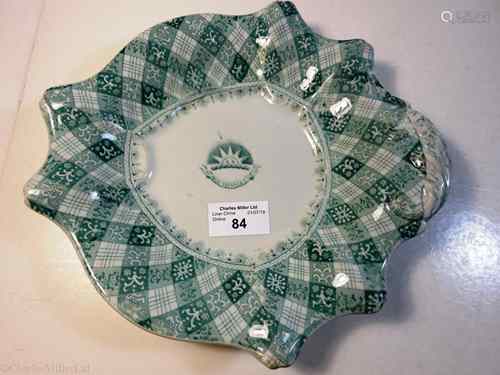 P&O: A ‘CALEDONIA’ PATTERN IRONSTONE SERVING PLATE BY RIDGEWAY, MORLEY, WEAR & Co., CIRCA 1846