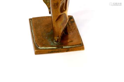 Armand Pierre Fernandez, French 1928-2005- Untitled (Trophy, FIPA D'Or Cannes), 1990/1991; bronze
