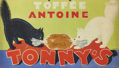 Rene Magritte, French 1898-1967- ‘Toffee Antoine Tonny’s’ advert, 1931; lithograph printed in