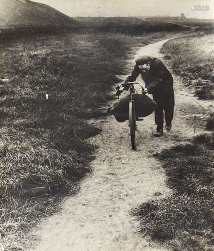 Bill Brandt, British 1904-1983- 'Coal Searchers, East Durham, September 1937' ; vintage bromoil